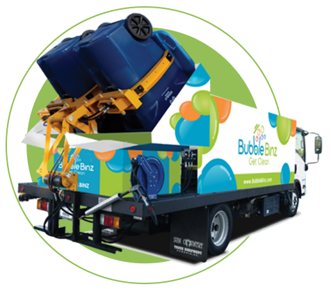 Bubble Binz truck